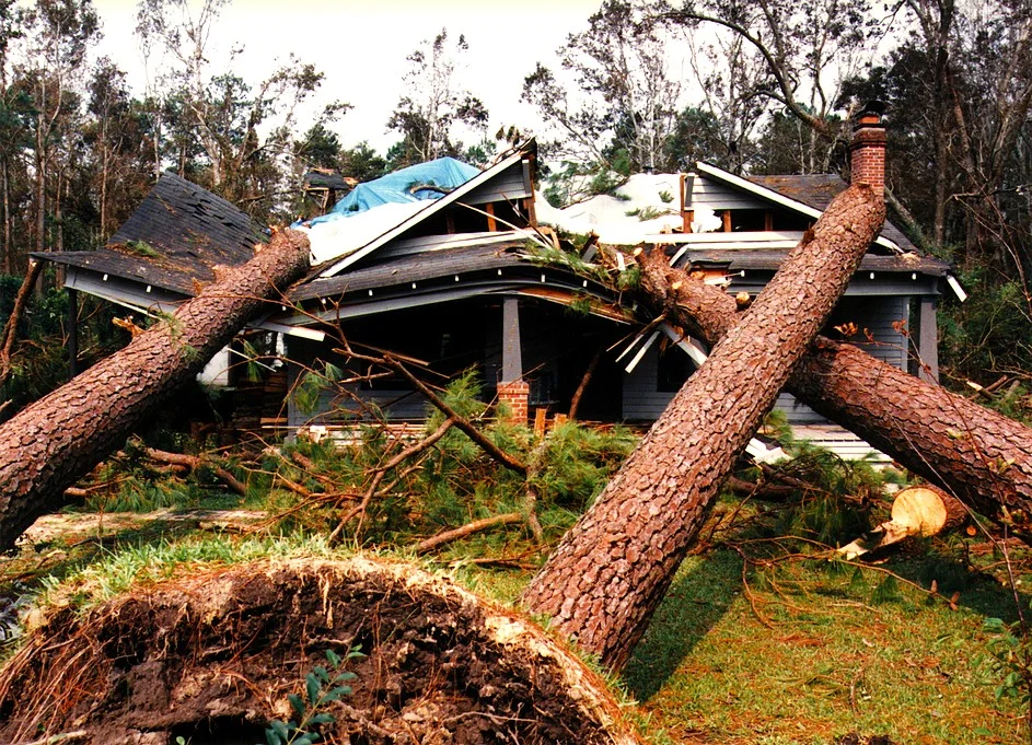 Storm damage repair and insurance claim assistance for damaged roof